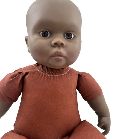 Lakeshore African American 11” Doll  Black Baby Ethnic Soft Body Fast Shipping - Picture 2 of 16